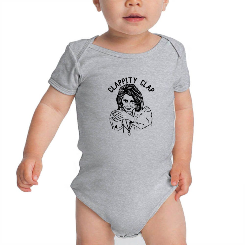 Nancy Pelosi Clappity Clap Baby Bodysuit | Artistshot