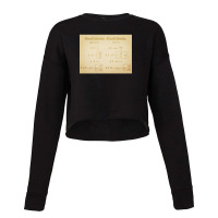 Maxwell's Equations Cropped Sweater | Artistshot