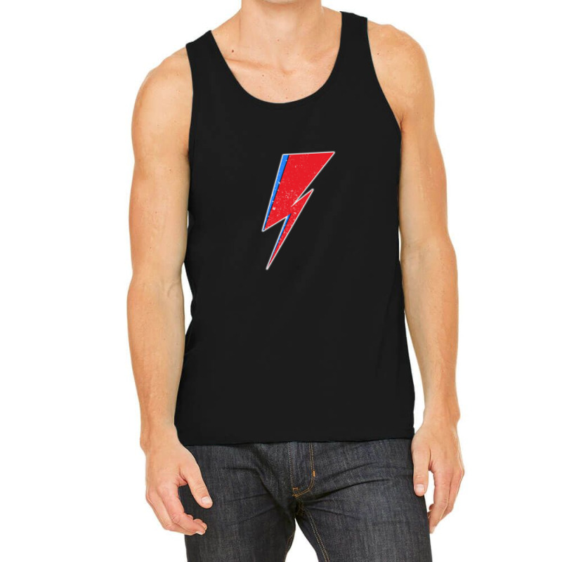 Red And Blue Thunderbolt Tank Top | Artistshot