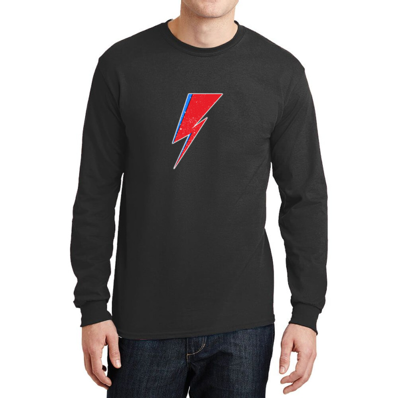 Red And Blue Thunderbolt Long Sleeve Shirts | Artistshot