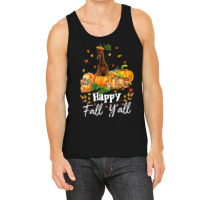 Happy Fall Y All Horse Thanksgiving Horse Lover Halloween Tank Top | Artistshot