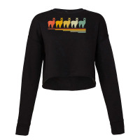 Alpaca Retro Vintage 70s 80s Animal Lover Cropped Sweater | Artistshot