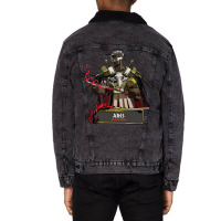 Hades Game Ares Unisex Sherpa-lined Denim Jacket | Artistshot