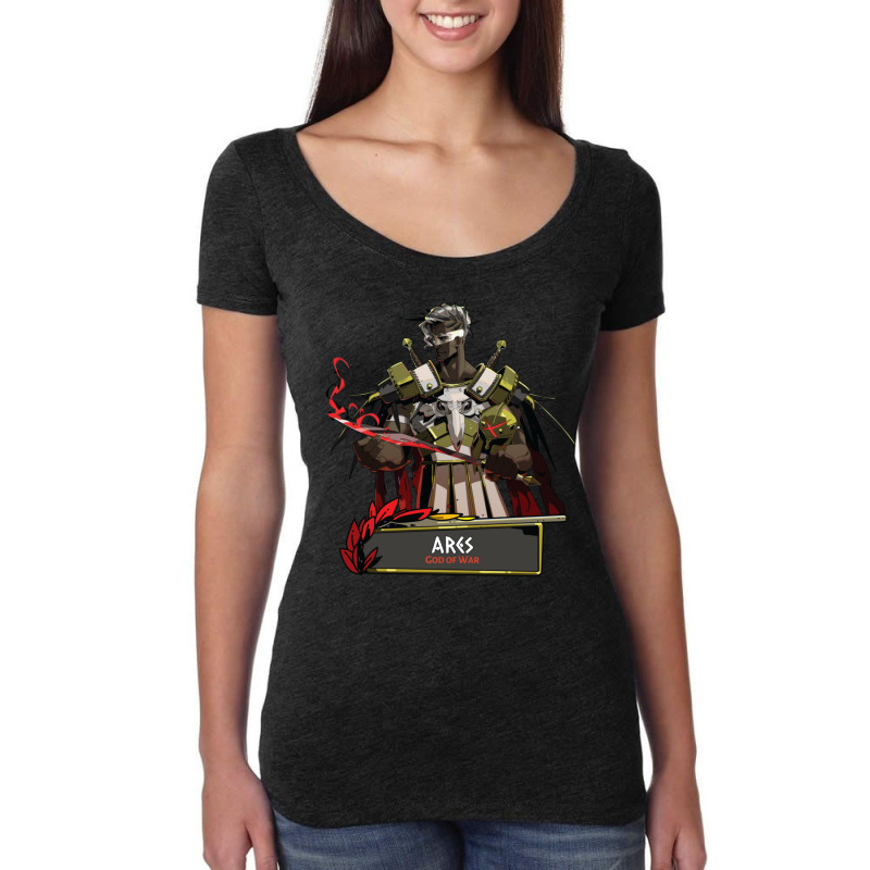 Hades Game Ares Women's Triblend Scoop T-shirt by LisaBurlingame | Artistshot