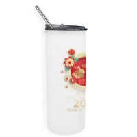 Happy Lunar New Year 2023 Year Of The Rabbit Skinny Tumbler | Artistshot