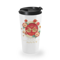 Happy Lunar New Year 2023 Year Of The Rabbit Travel Mug | Artistshot