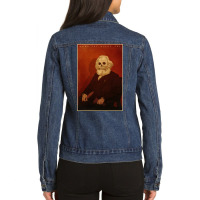 Marx Not Dead! Ladies Denim Jacket | Artistshot