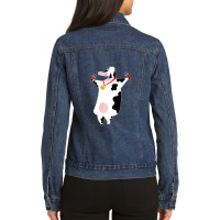 Milkshake Ladies Denim Jacket | Artistshot