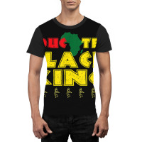 Mens Educated Black King Black History Month Black Lives Matter Graphic T-shirt | Artistshot