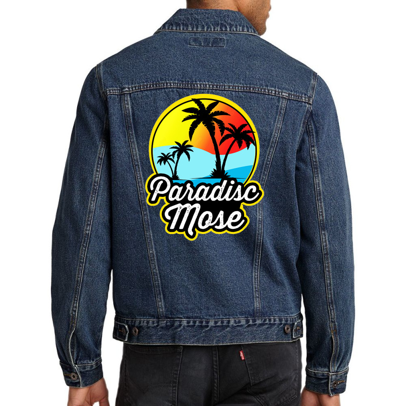 Summer Paradise Mose Men Denim Jacket by brendajackson | Artistshot