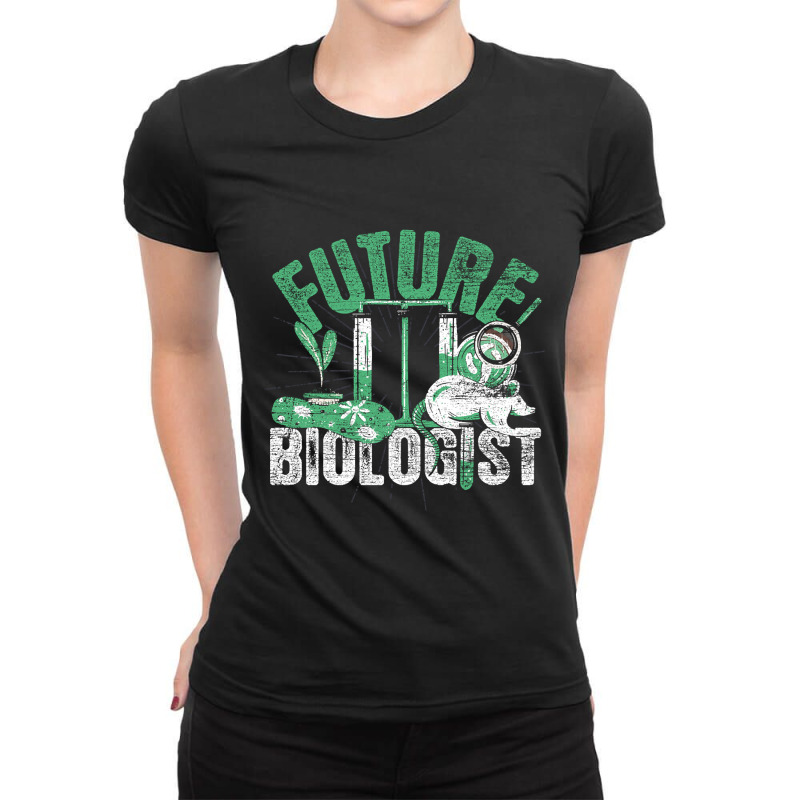 Biology Grunge Ladies Fitted T-Shirt by Rios Arevalo | Artistshot