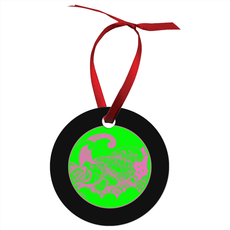 Giant Alligator Snapping Turtle - Japanese Style For Reptiles Lovers - Ornament | Artistshot