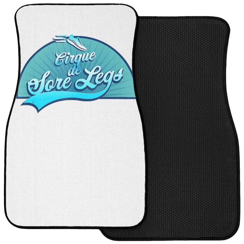 Cirque De Sore Legs  Running Front Car Mat | Artistshot