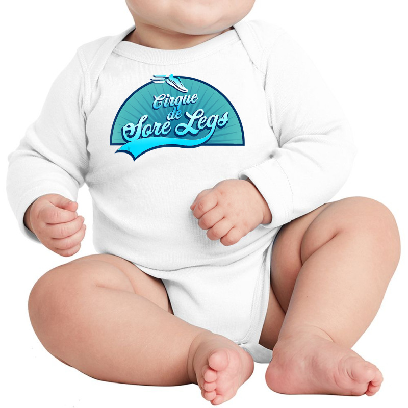 Cirque De Sore Legs  Running Long Sleeve Baby Bodysuit | Artistshot