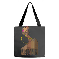 Melanin Drippin Beautiful Afro Woman Black History Feb Gift Tote Bags | Artistshot