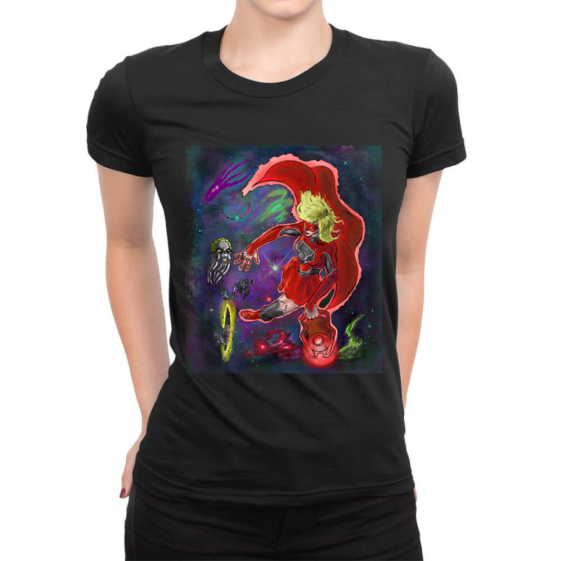 Fan Art Ladies Fitted T-Shirt by Pannell Quintero | Artistshot