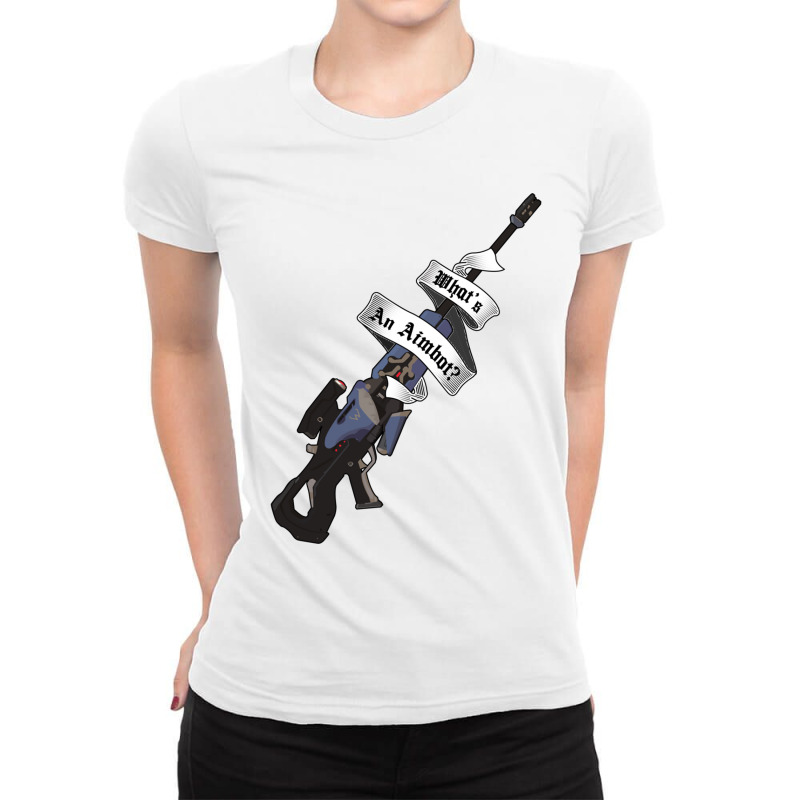 What_s An Aimbot Ladies Fitted T-Shirt by JESSICAFRANKLIN | Artistshot