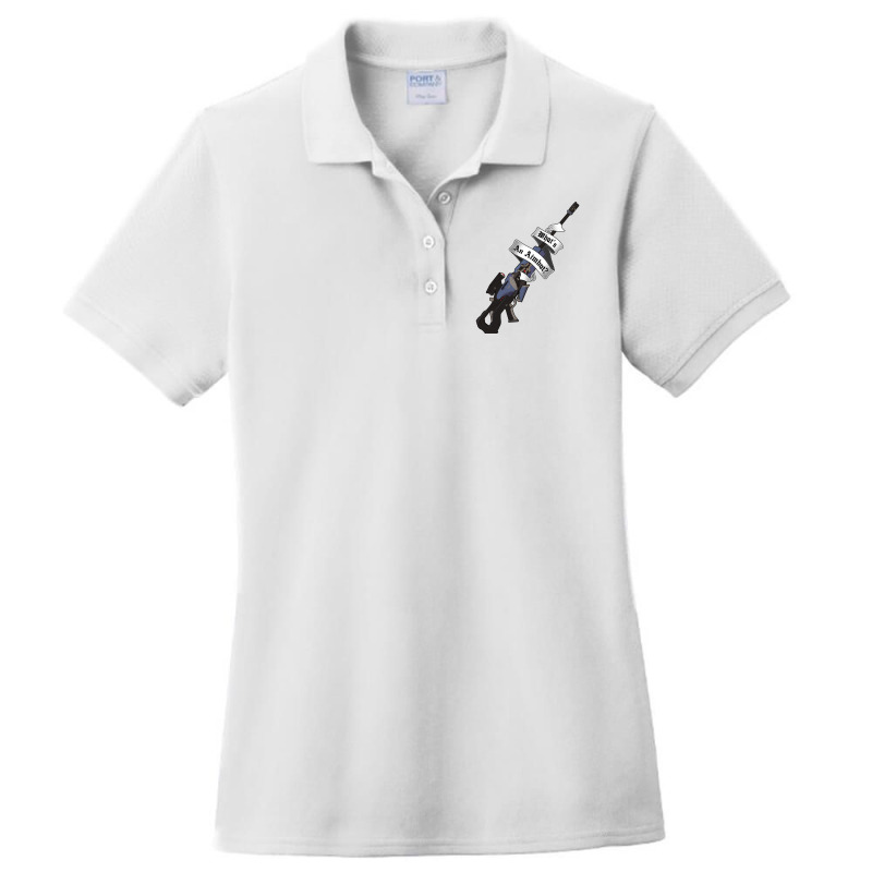 What_s An Aimbot Ladies Polo Shirt by JESSICAFRANKLIN | Artistshot