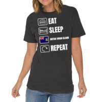 Eat Sleep British Virgin Islands Repeat Vintage T-shirt | Artistshot