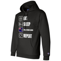 Eat Sleep British Virgin Islands Repeat Champion Hoodie | Artistshot