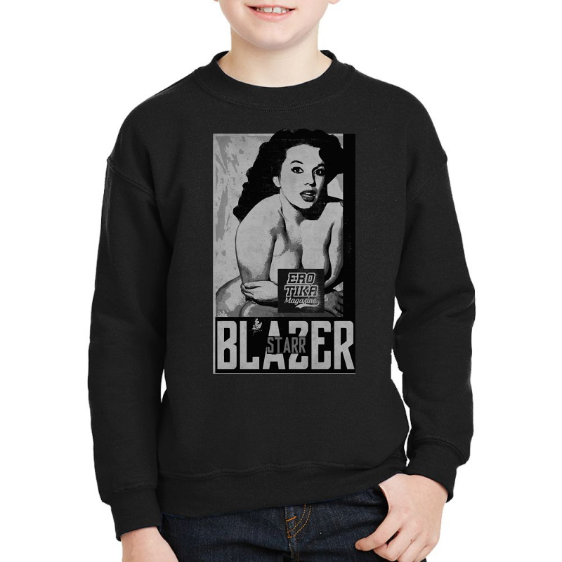 Erotic Vintage Magazine Bw Youth Sweatshirt | Artistshot