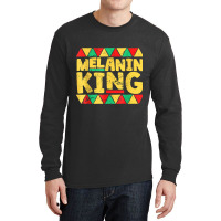 Melanin King Black History Month  African Pride Shirt Long Sleeve Shirts | Artistshot