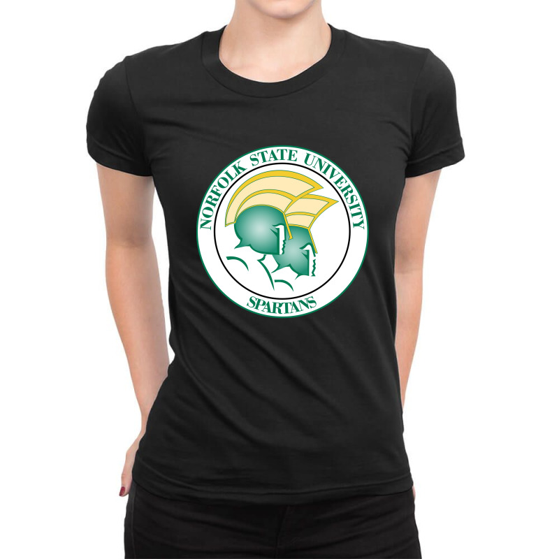 (norfork State Spartans) Ladies Fitted T-Shirt by Julievarh | Artistshot