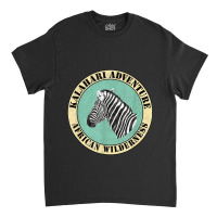 Kalahari Adventure - Classical Retro Africa Fan Classic T-shirt | Artistshot