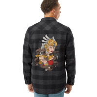 Warrior Woman Flannel Shirt | Artistshot