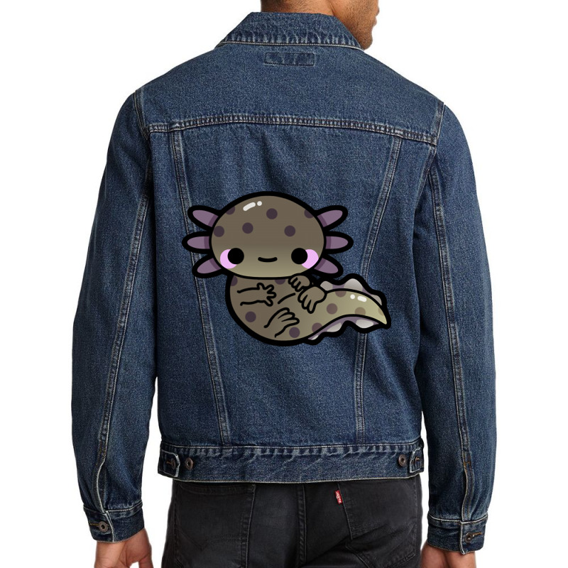 Wild Axolotl Men Denim Jacket | Artistshot