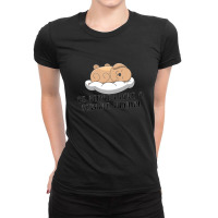 Dogs Be Gentle I Have A Sensitive Tummy Funny Ladies Fitted T-shirt | Artistshot