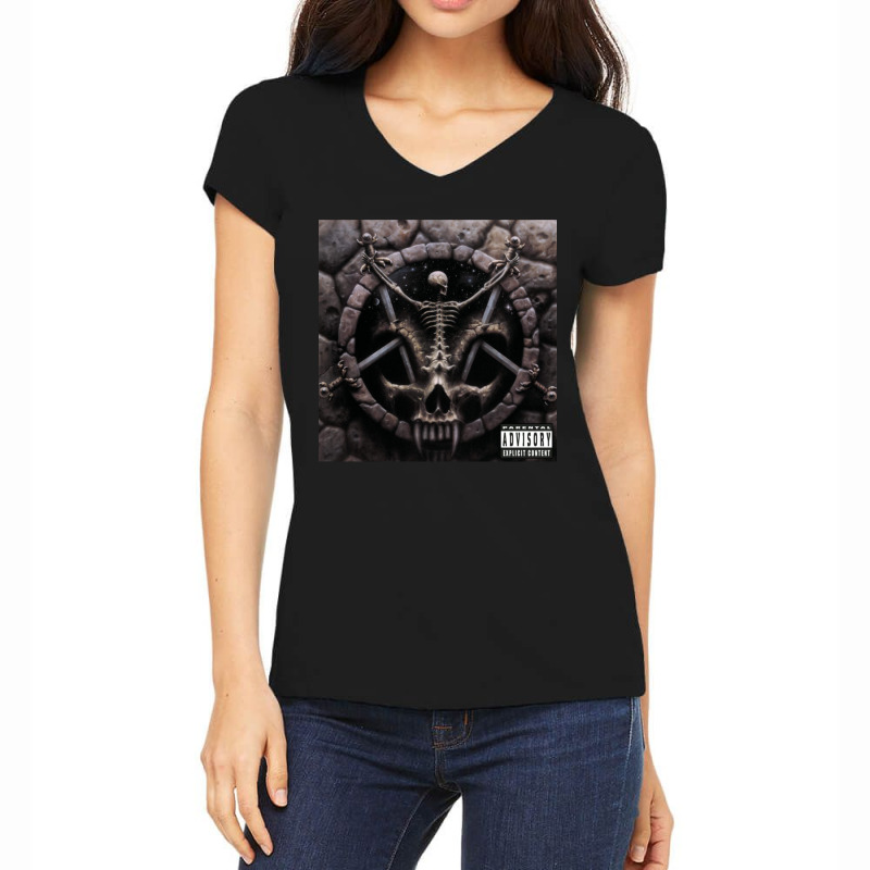 Divine Intervention Women's V-Neck T-Shirt by SoniaAlt | Artistshot