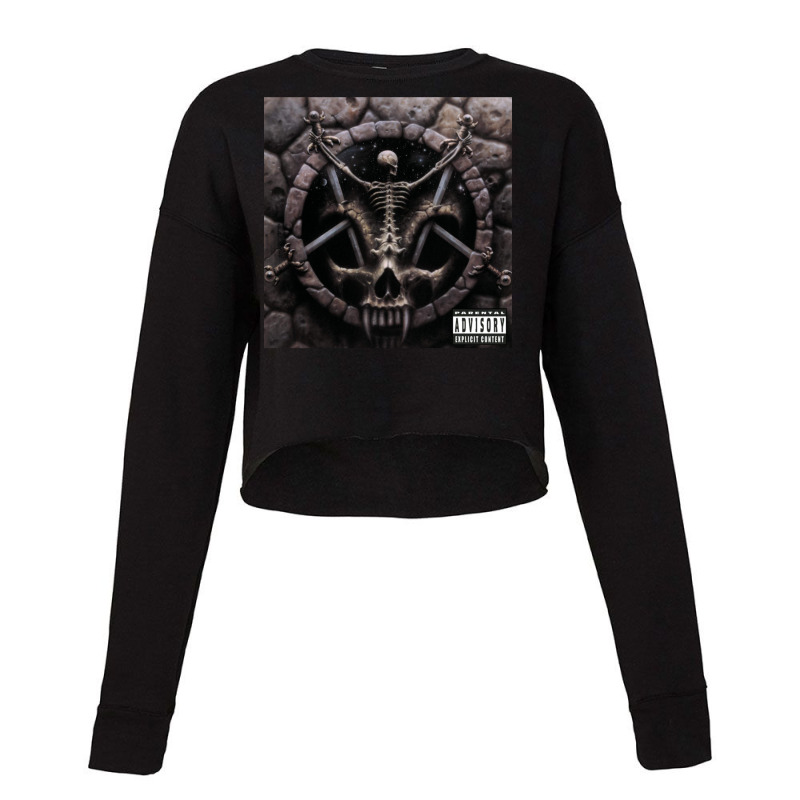 Divine Intervention Cropped Sweater by SoniaAlt | Artistshot