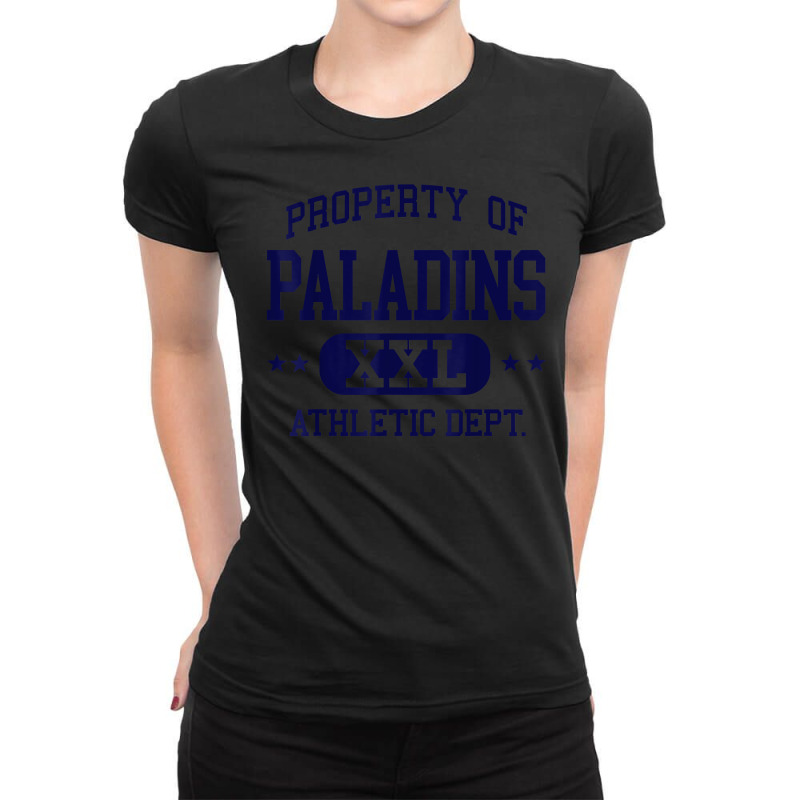 Paladins Retro Athletic Property Dept Funny T Shirt Ladies Fitted T-Shirt by deemerx8lmshare | Artistshot