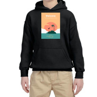 Welcome To Pterodactyl Home Youth Hoodie | Artistshot