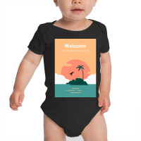 Welcome To Pterodactyl Home Baby Bodysuit | Artistshot