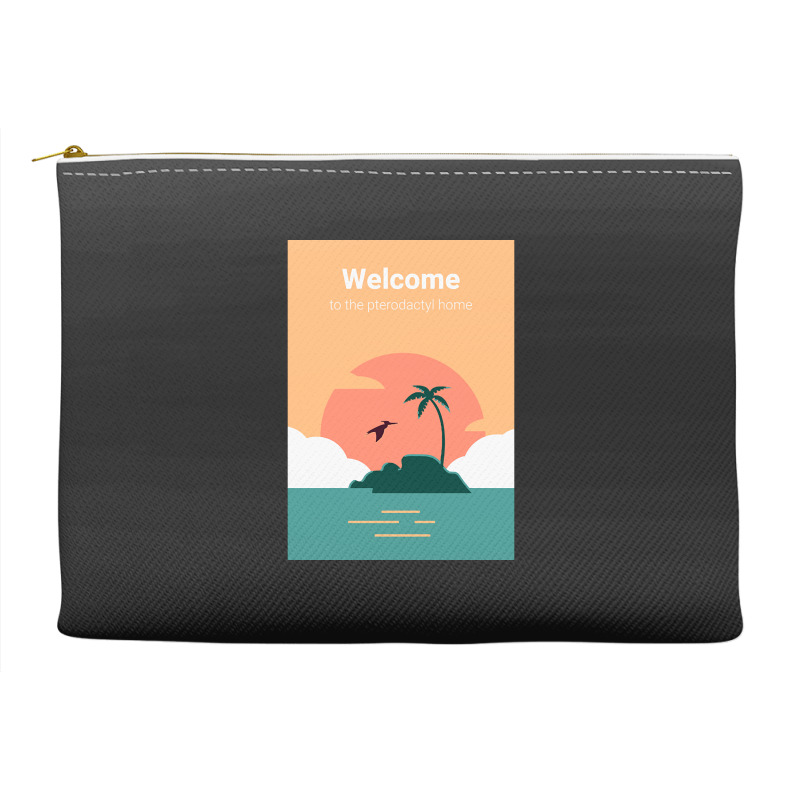 Welcome To Pterodactyl Home Accessory Pouches | Artistshot