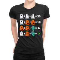 Operation Halloween Costume Math Teacher Ladies Fitted T-shirt | Artistshot