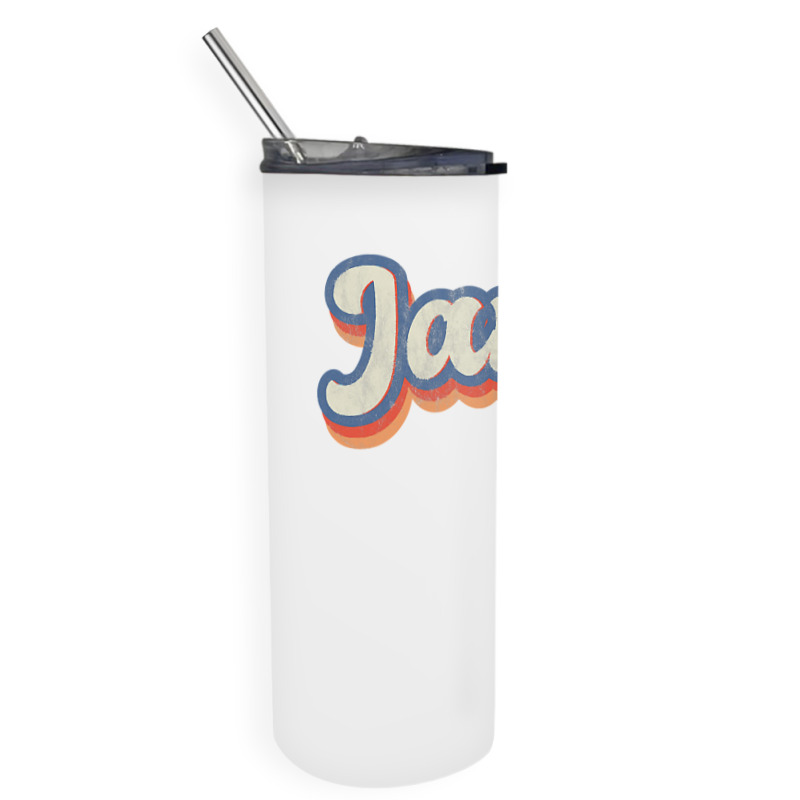 Jami Personalized Name  Custom Lettering 70 S Skinny Tumbler | Artistshot