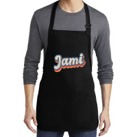 Jami Personalized Name  Custom Lettering 70 S Medium-length Apron | Artistshot