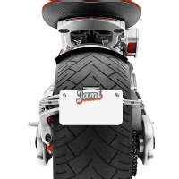 Jami Personalized Name  Custom Lettering 70 S Motorcycle License Plate | Artistshot