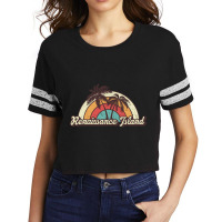 Renaissance Island Beach Trip Scorecard Crop Tee | Artistshot