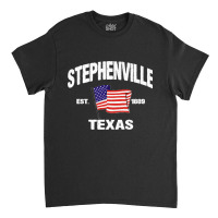 Stephenville Texas Tx Usa Stars & Stripes Vintage Style Premium Classic T-shirt | Artistshot