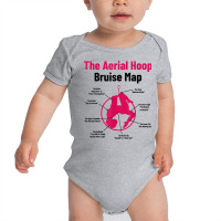 The Aerial Hoop Bruise Map Acrobatics Gymnastics Sports T Shirt Baby Bodysuit | Artistshot