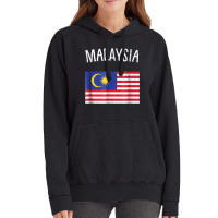 Malaysia Flag Vintage Hoodie | Artistshot