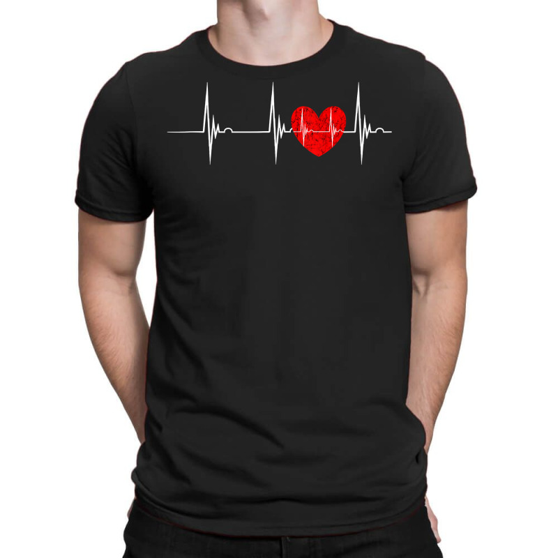 Cardiologist Heart Ekg Heartbeat Pulseline Cardiology Tank Top T-Shirt by tamkyfashions | Artistshot