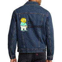 Kids Season Family Simpsons Men Denim Jacket | Artistshot