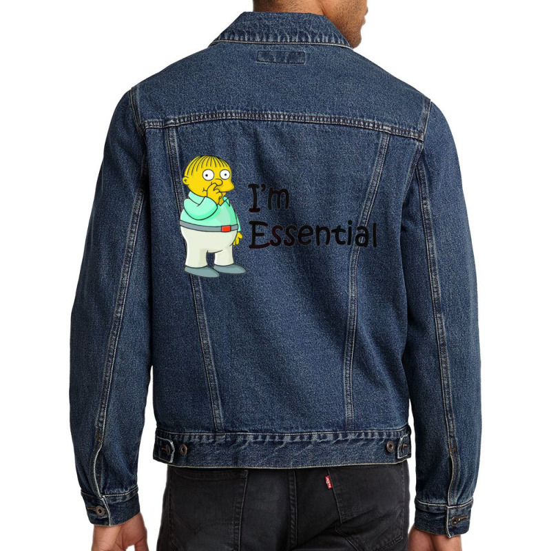 Kids Season Family Simpsons Men Denim Jacket by opijos | Artistshot