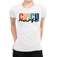 Cvicu Nurse Rn Cardiovascular Intensive Care Unit Nurse Life Long Slee Ladies Fitted T-shirt | Artistshot