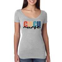 Cvicu Nurse Rn Cardiovascular Intensive Care Unit Nurse Life Long Slee Women's Triblend Scoop T-shirt | Artistshot